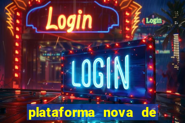 plataforma nova de jogos online